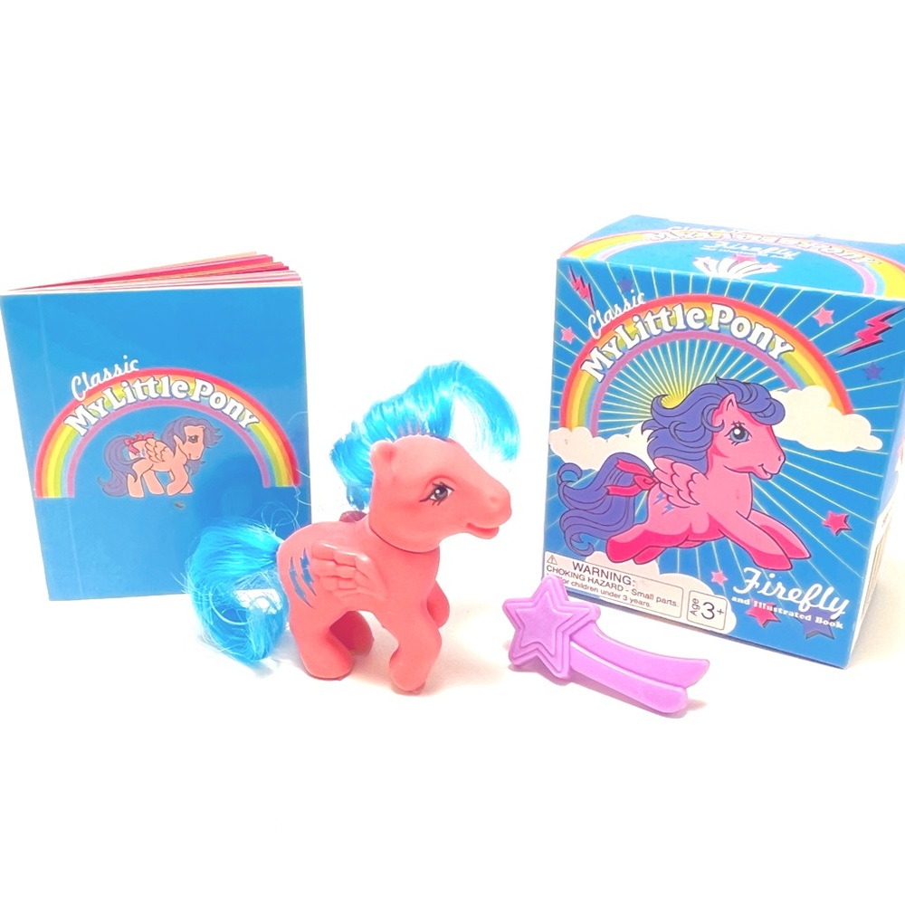 My Little Pony 2016 Rerelease of Mini Firefly and Illustrated Book (RP Minis)